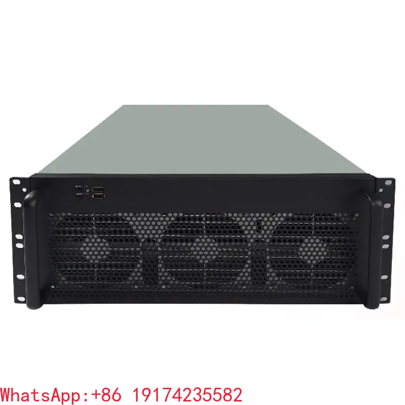8 Gpu 4U Server Chassis - Chassi 4U para Placas Gráficas Múltiplas,