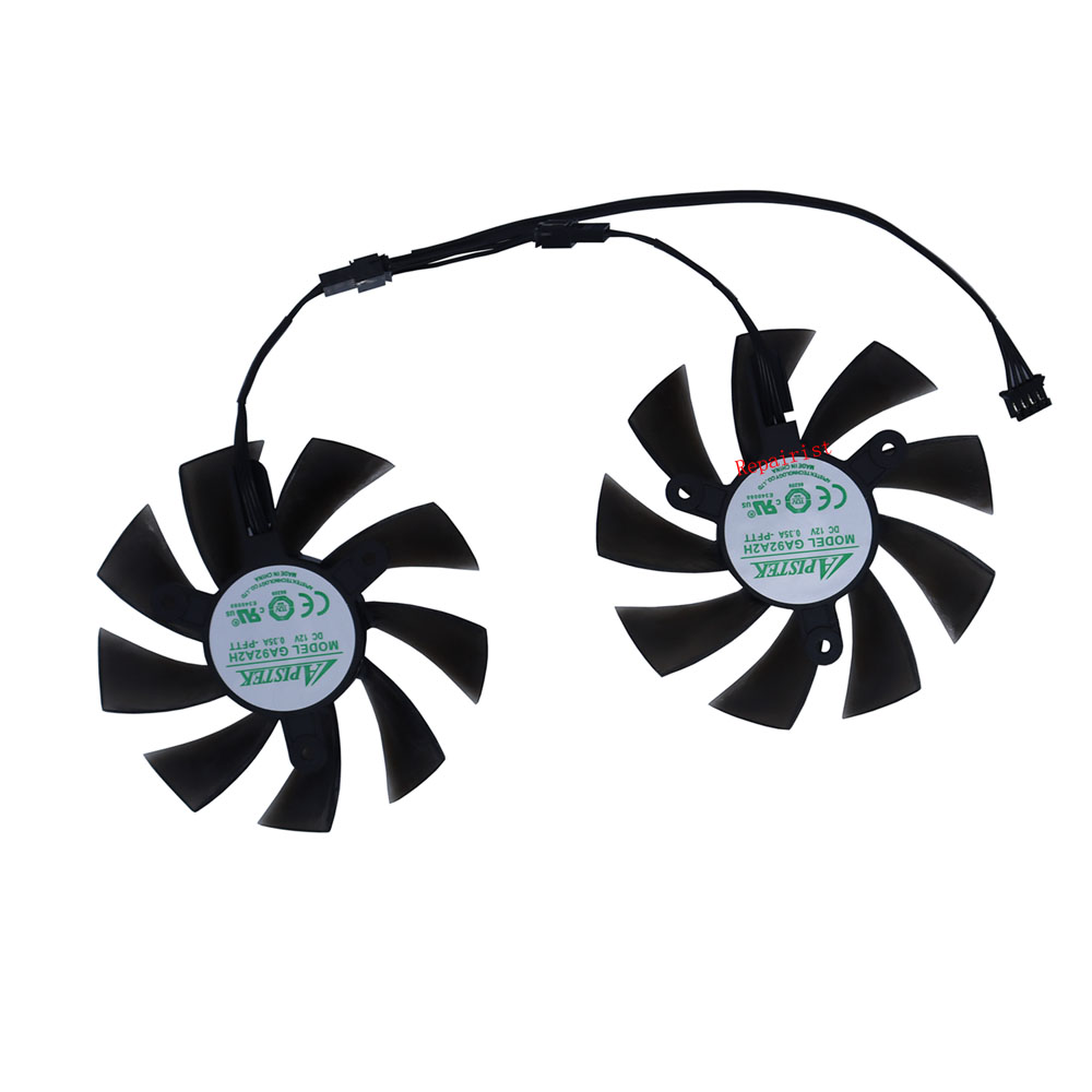 Ventilador de placa de vídeo G - Rx 580 8Gb 2048Sp Gpu avaliação e preço
