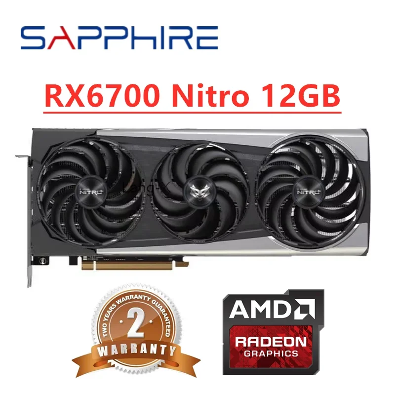 GPU Sapphire RX 6700 XT 6700XT - Rx 6700 Xt 12Gb Graphics Card avaliação e preço